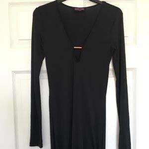 Sirens Black Maxi Dress